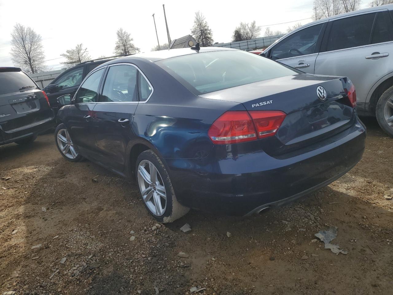 Изображение 2 2014 VOLKSWAGEN PASSAT SE 2014 с VIN 1VWBN7A32EC085955