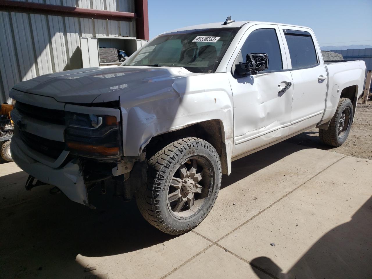 Image 1 of 2018 CHEVROLET SILVERADO K1500 LT 2018 with VIN 3GCUKREC3JG478140
