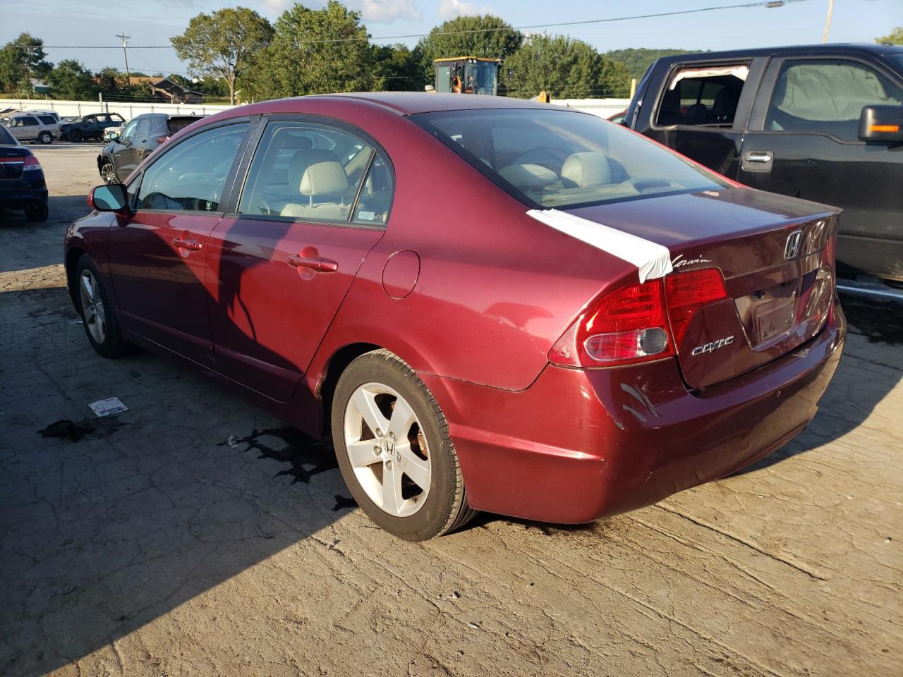 Obraz 2 z 2008 HONDA CIVIC EX 2008 z VIN 1HGFA16818L102784