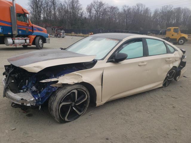 Image 1 of 2021 HONDA ACCORD SPORT 2021 with VIN 1HGCV1F3XMA020540