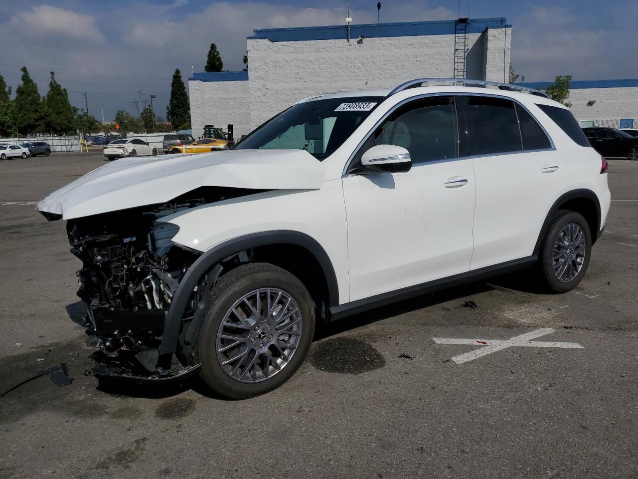 Image 1 of 2022 MERCEDES-BENZ GLE 450 4MATIC 2022 with VIN 4JGFB5KE2NA807157