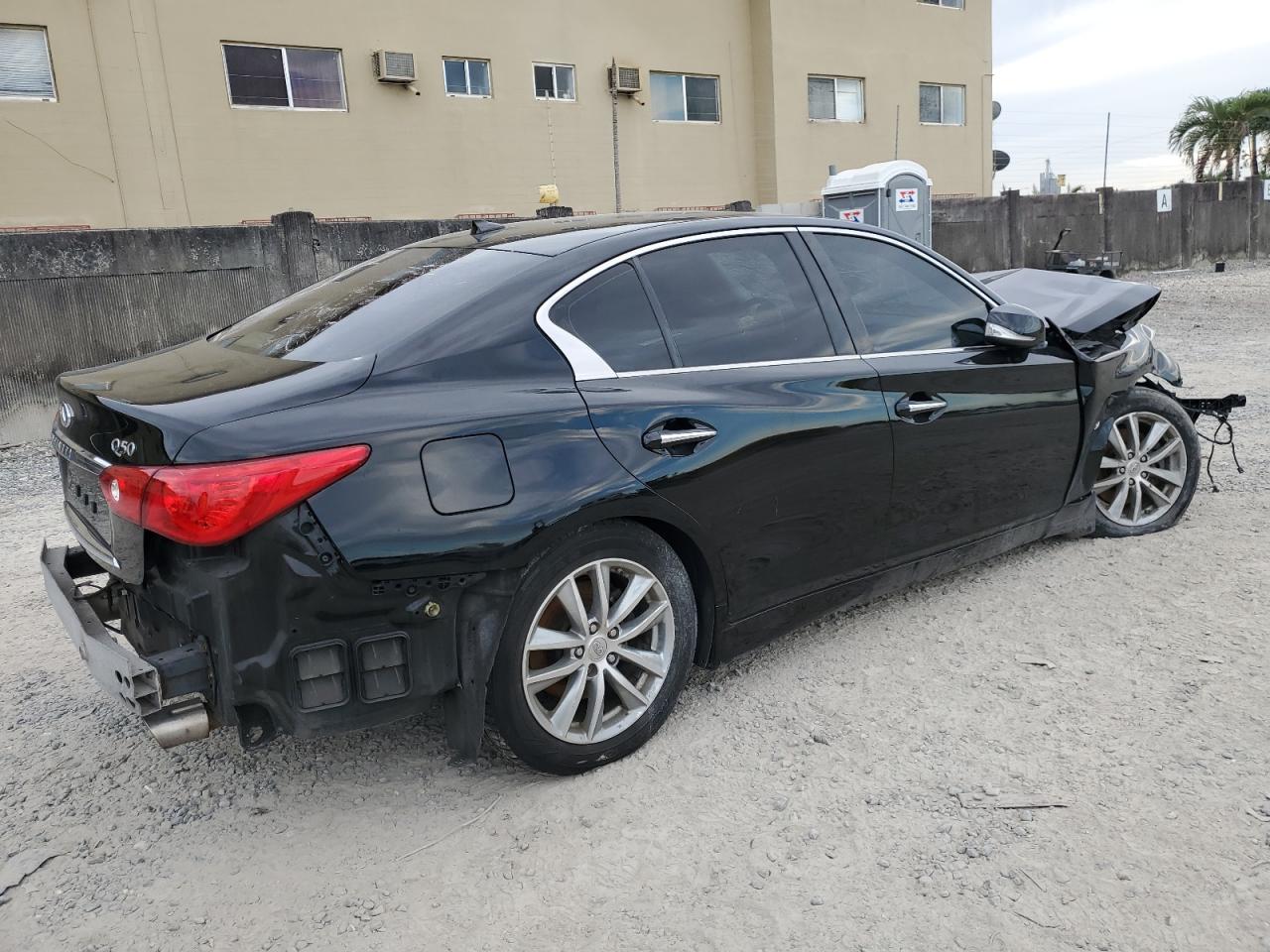 Image 3 of 2015 INFINITI Q50 BASE 2015 with VIN JN1BV7AR6FM390039