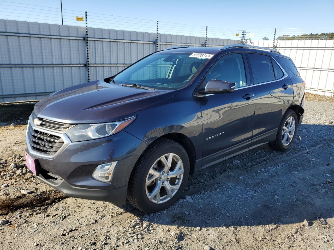 Image 1 of 2019 CHEVROLET EQUINOX LT 2019 with VIN 3GNAXVEX3KL191607