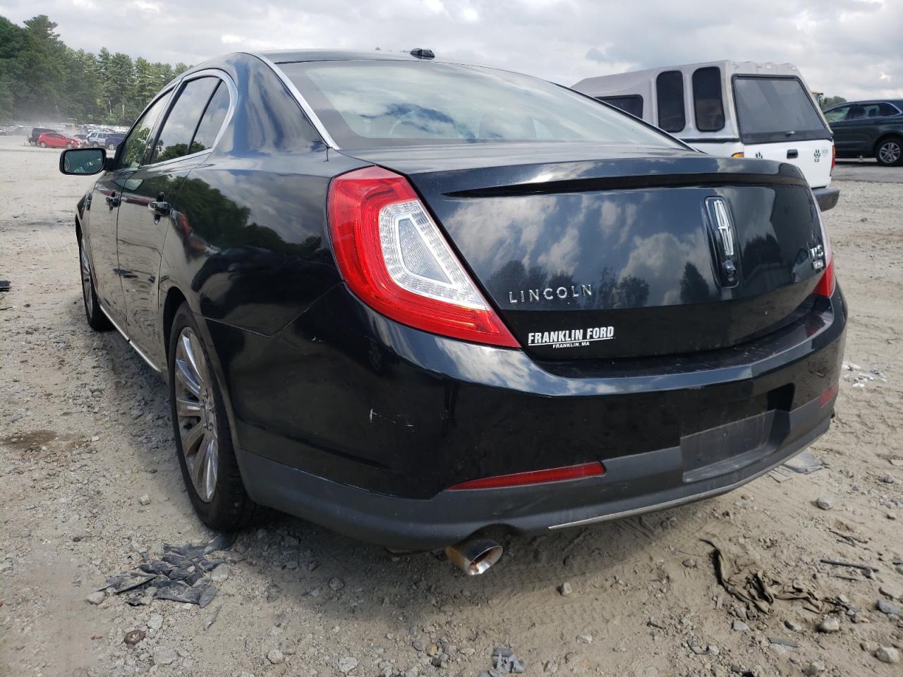 Image 3 of 2013 LINCOLN MKS  2013 with VIN 1LNHL9EK1DG603024