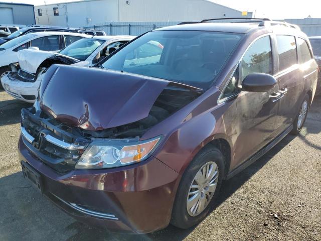 Image 1 of 2014 HONDA ODYSSEY LX 2014 with VIN 5FNRL5H23EB107358