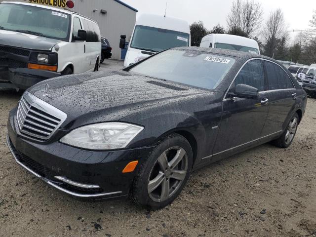 Image 1 of 2012 MERCEDES-BENZ S 550 4MATIC 2012 with VIN WDDNG9EB9CA452761