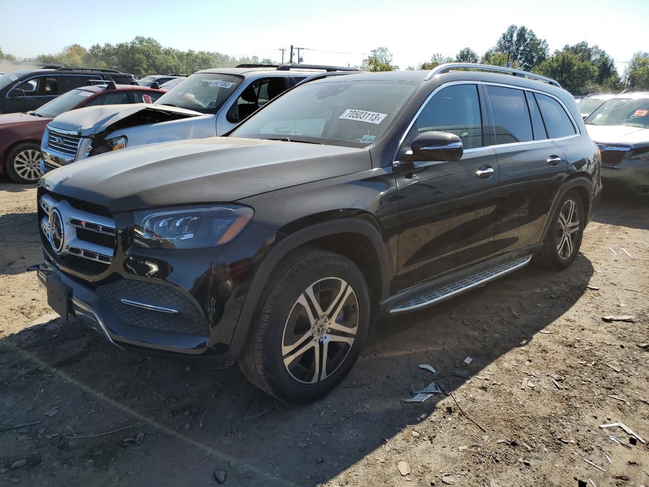 Image 1 of 2020 MERCEDES-BENZ GLS 450 4MATIC 2020 with VIN 4JGFF5KE0LA118641