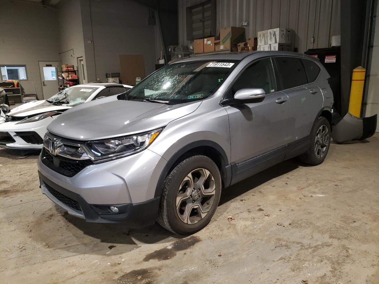 Image 1 of 2019 HONDA CR-V EX 2019 with VIN 5J6RW2H57KL010781