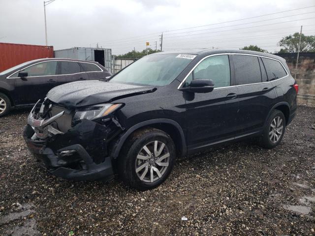Image 1 of 2021 HONDA PILOT EXL 2021 with VIN 5FNYF5H55MB025093