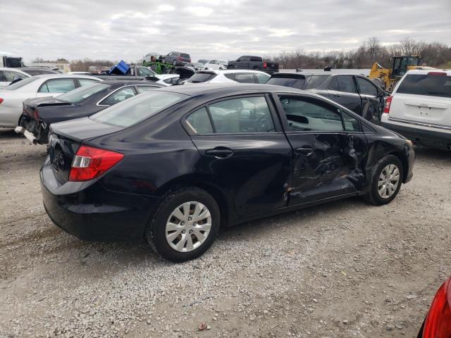 Image 3 of 2012 HONDA CIVIC LX 2012 with VIN 2HGFB2F54CH595147