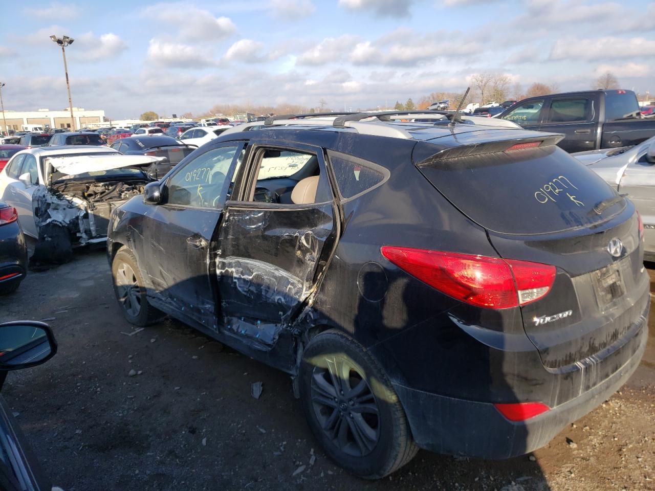 Изображение 2 2015 HYUNDAI TUCSON LIMITED 2015 с VIN KM8JUCAG0FU019277