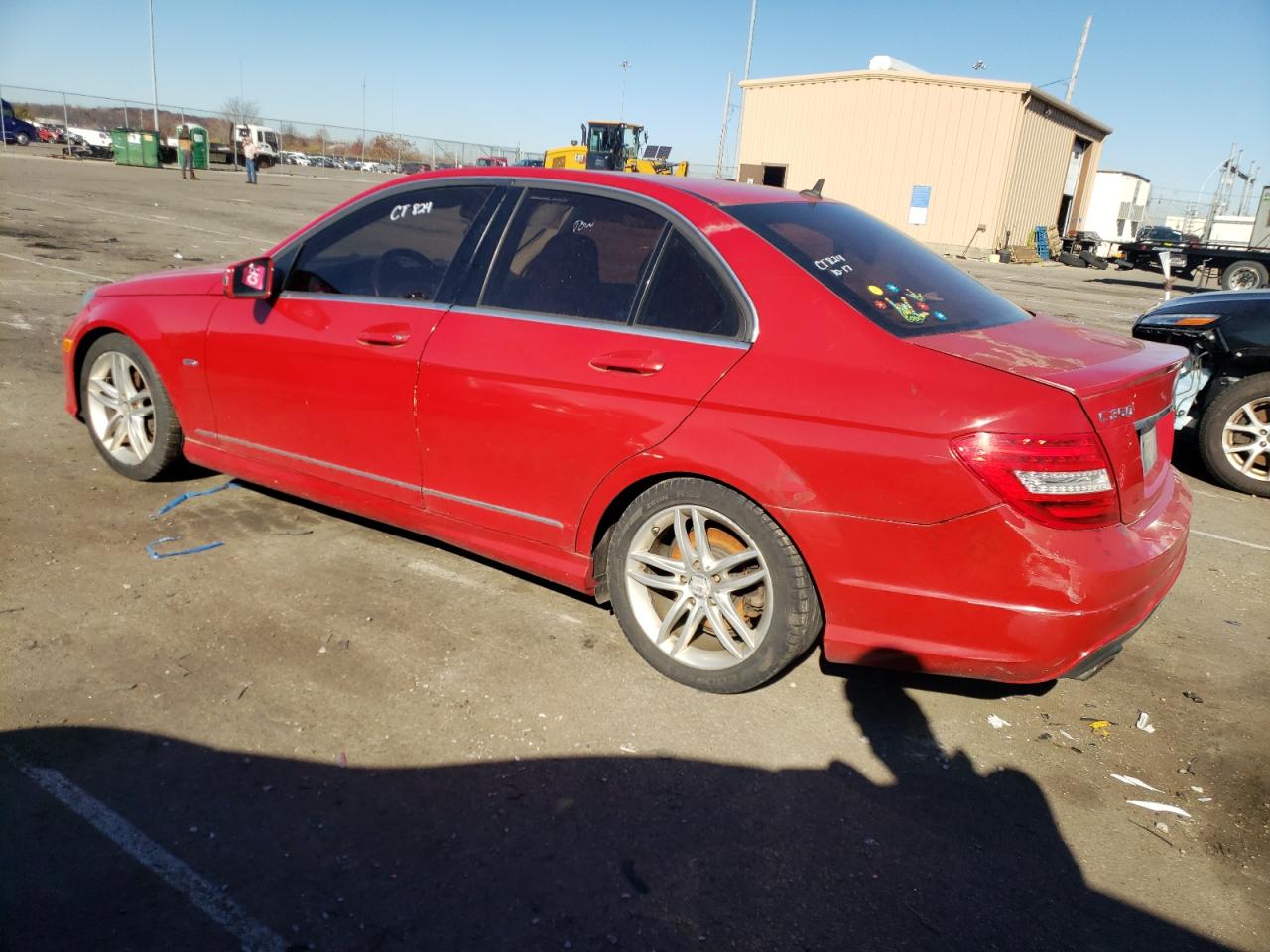Obraz 2 z 2012 MERCEDES-BENZ C 250 2012 z VIN WDDGF4HBXCR233447