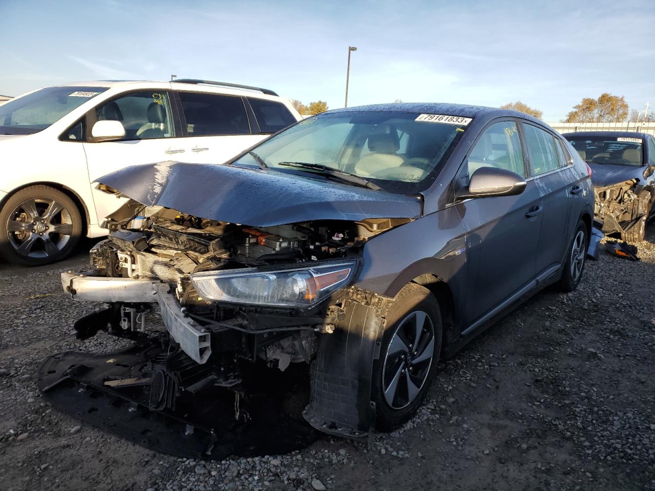 Image 1 of 2018 HYUNDAI IONIQ SEL 2018 with VIN KMHC75LC7JU067731