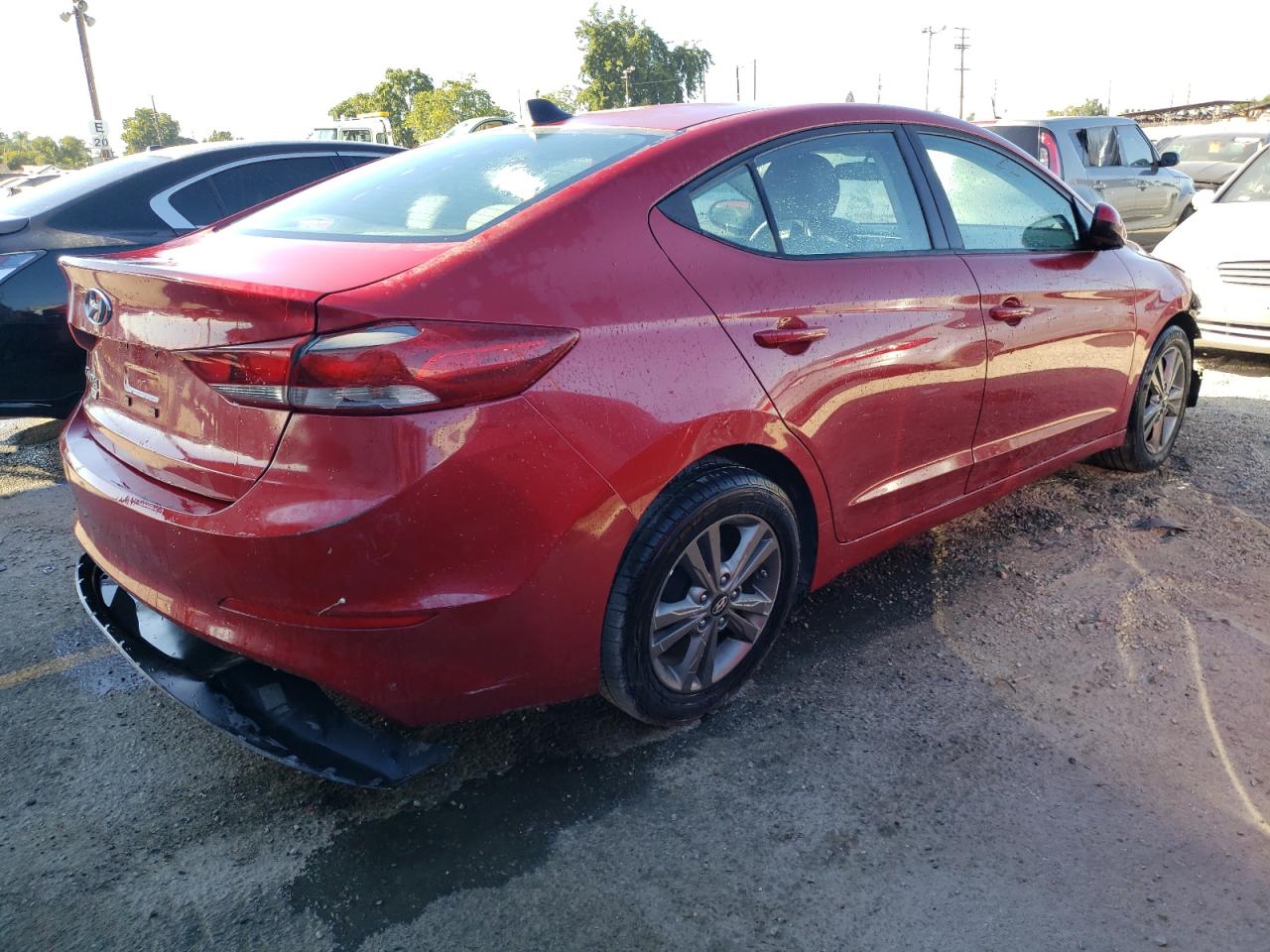 Изображение 3 2017 HYUNDAI ELANTRA SE 2017 с VIN KMHD74LF0HU371714