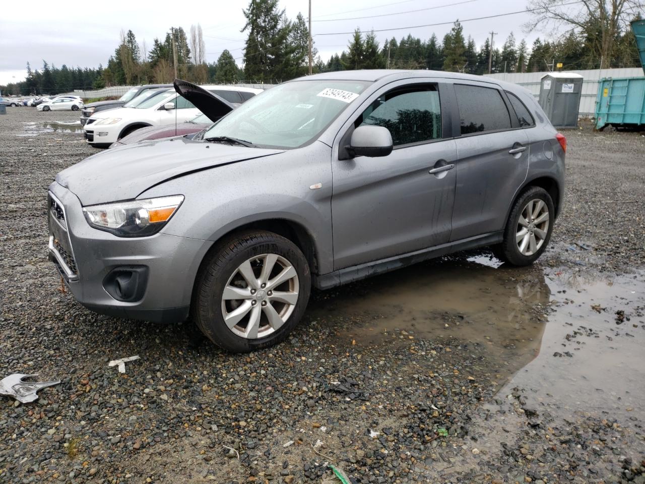 Image 1 of 2015 MITSUBISHI OUTLANDER SPORT ES 2015 with VIN 4A4AP3AU4FE003586