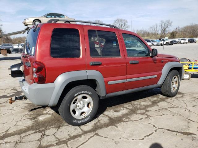 Image 3 of 2005 JEEP LIBERTY SPORT 2005 with VIN 1J4GL48K15W671937