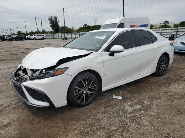 Изображение 1 2021 TOYOTA CAMRY SE 2021 с VIN 4T1G11AK0MU582208