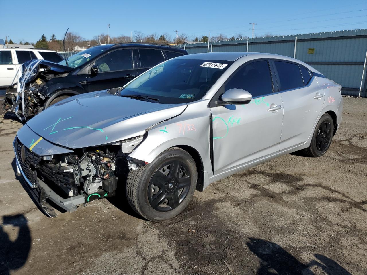 Image 1 of 2020 NISSAN SENTRA S 2020 with VIN 3N1AB8BV2LY222283