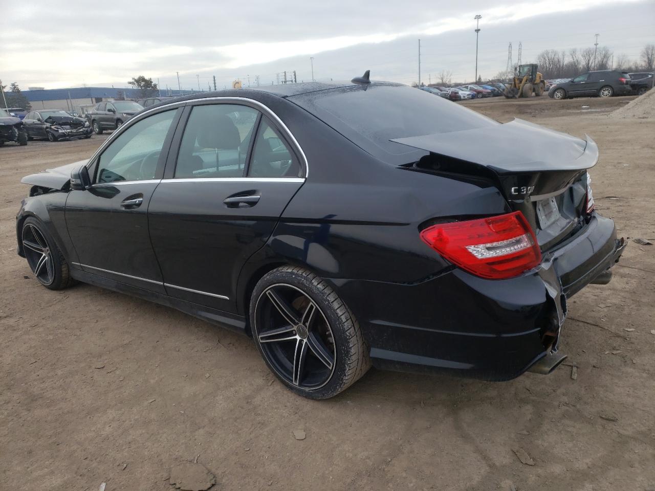 Image 2 of 2013 MERCEDES-BENZ C 300 4MATIC 2013 with VIN WDDGF8AB8DR288479