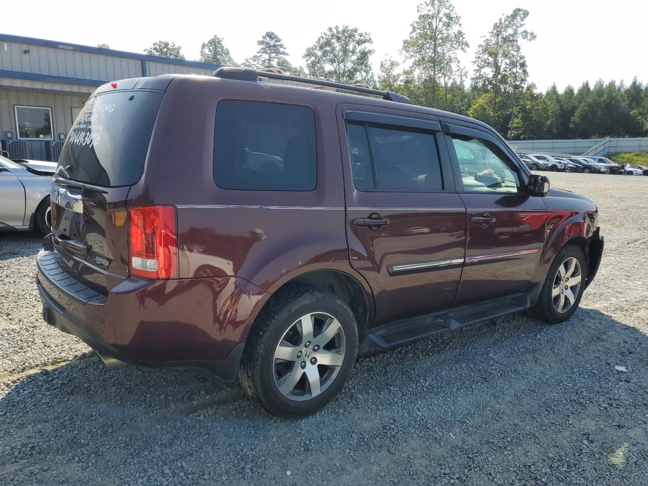 Изображение 3 2014 HONDA PILOT TOURING 2014 с VIN 5FNYF3H91EB003696