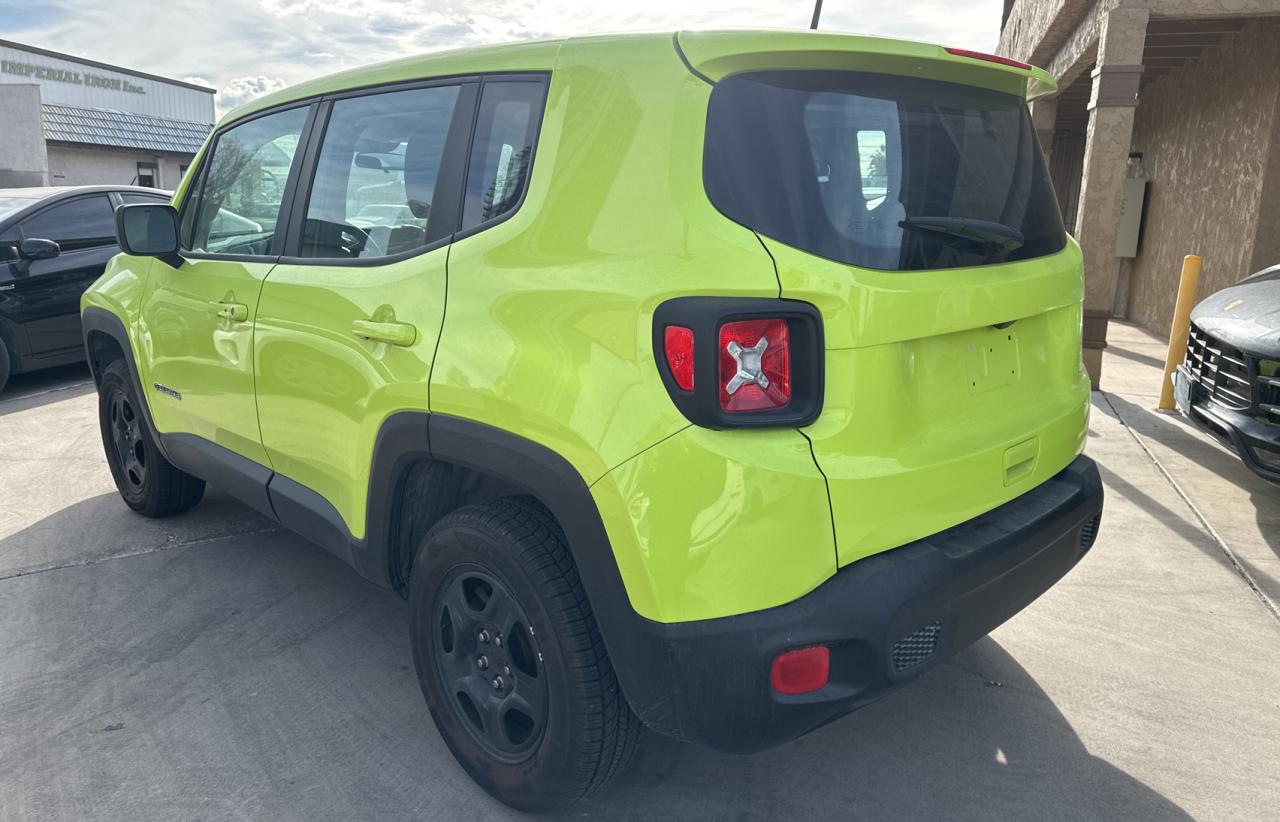 Obraz 3 z 2018 JEEP RENEGADE SPORT 2018 z VIN ZACCJBAB5JPJ48093