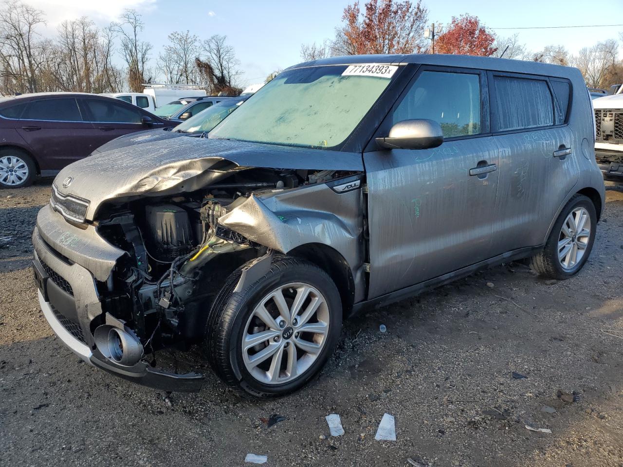 Image 1 of 2018 KIA SOUL + 2018 with VIN KNDJP3A53J7607398
