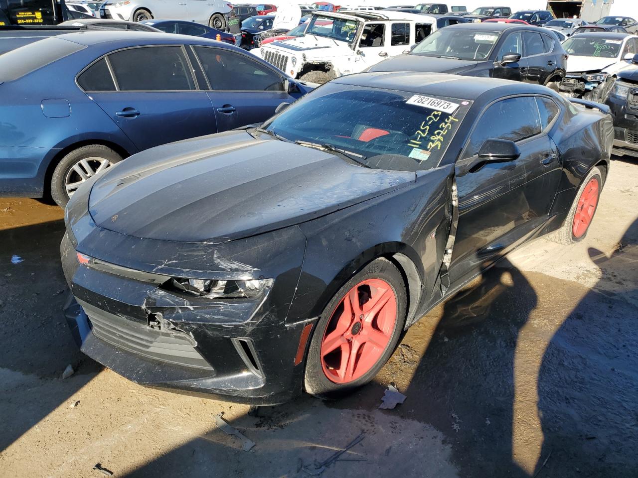Изображение 1 2016 CHEVROLET CAMARO LT 2016 с VIN 1G1FD1RS1G0150727