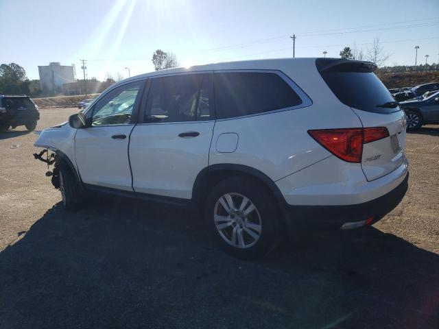 Image 2 of 2017 HONDA PILOT LX 2017 with VIN 5FNYF5H12HB001868