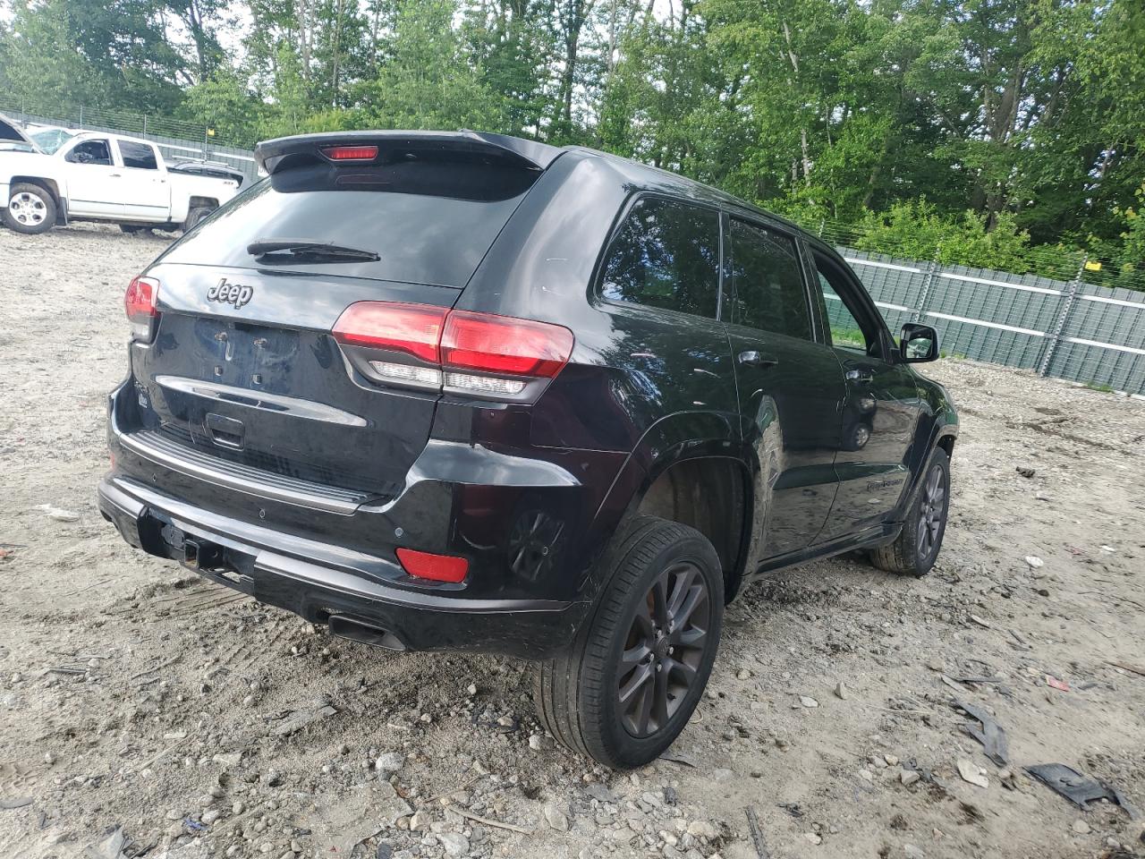 Image 3 of 2018 JEEP GRAND CHEROKEE OVERLAND 2018 with VIN 1C4RJFCG0JC284665