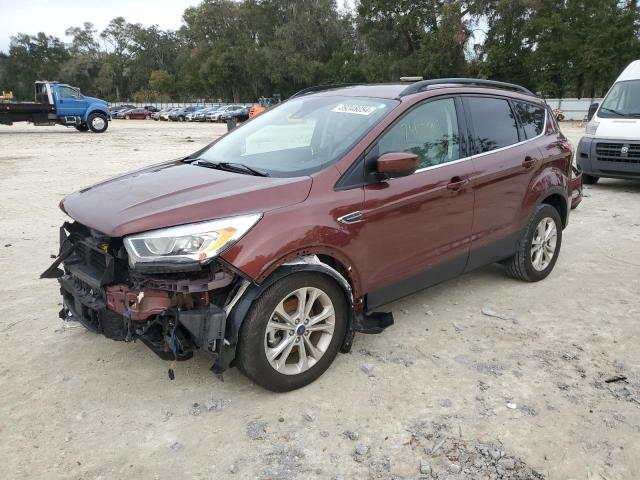 Image 1 of 2018 FORD ESCAPE SEL 2018 with VIN 1FMCU0HDXJUA48992