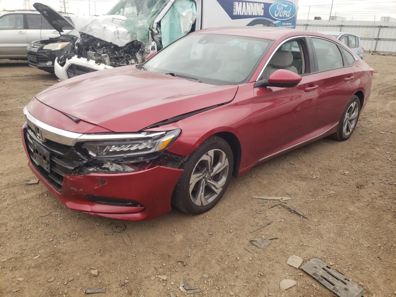 Изображение 1 2018 HONDA ACCORD EX 2018 с VIN 1HGCV1F46JA218214