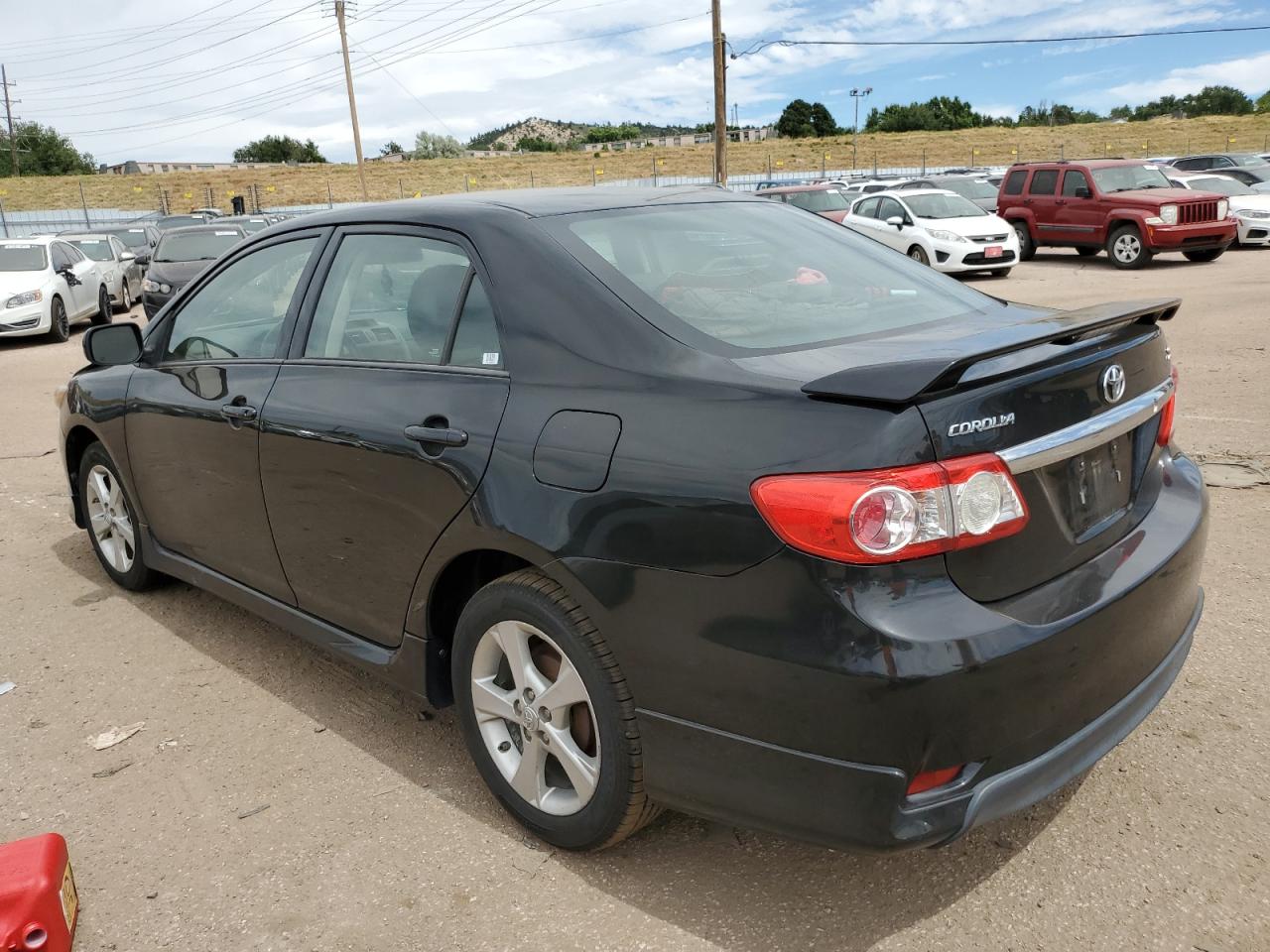 Image 2 of 2013 TOYOTA COROLLA BASE 2013 with VIN 2T1BU4EE3DC013345