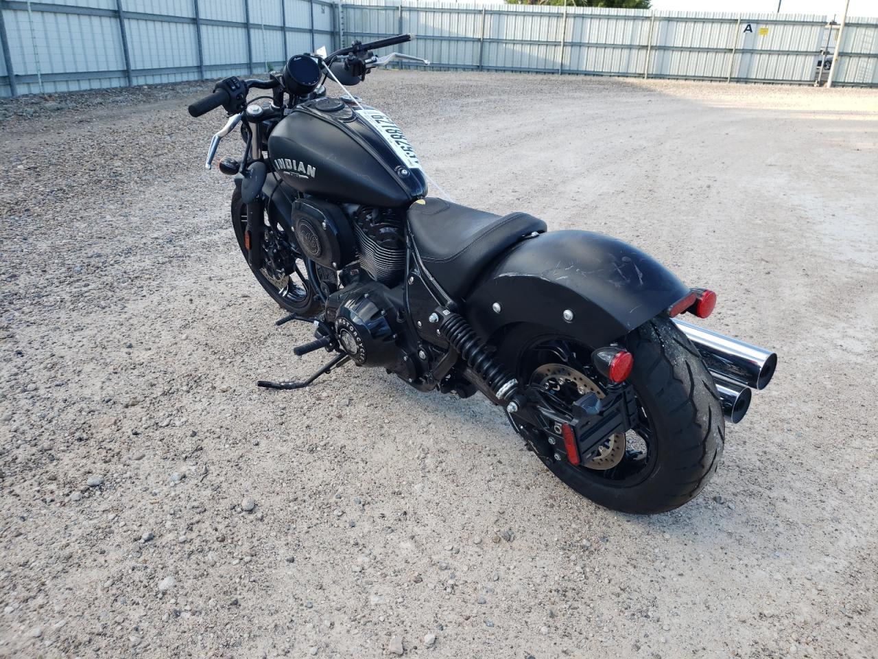 Image 3 of 2022 INDIAN MOTORCYCLE CO. CHIEF DARK HORSE ABS 2022 with VIN 56KDMABH5N3007900