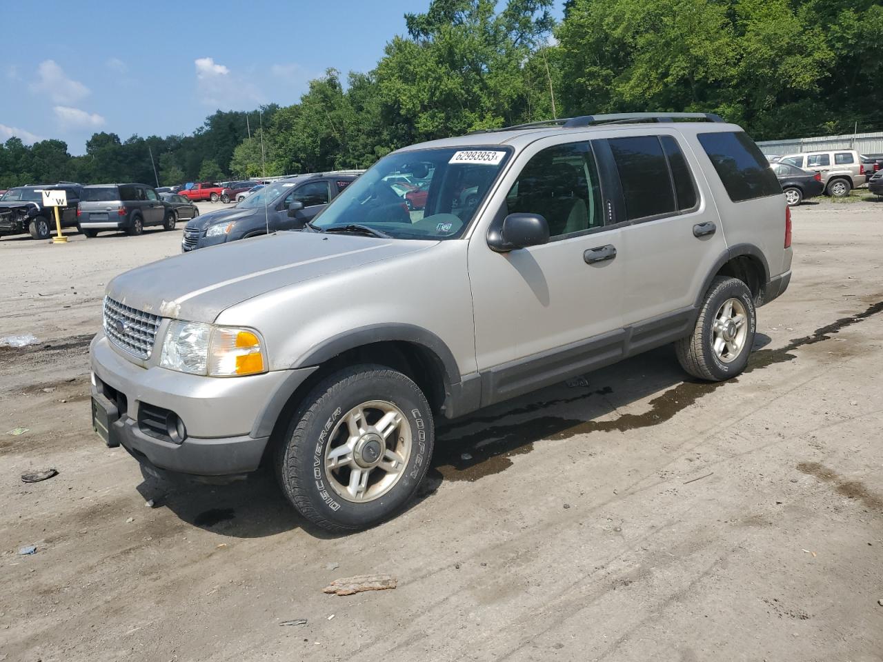 Image 1 of 2003 FORD EXPLORER XLT 2003 with VIN 1FMZU73K43ZB48343
