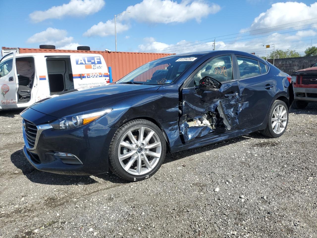 Image 1 of 2017 MAZDA 3 TOURING 2017 with VIN 3MZBN1V76HM143028