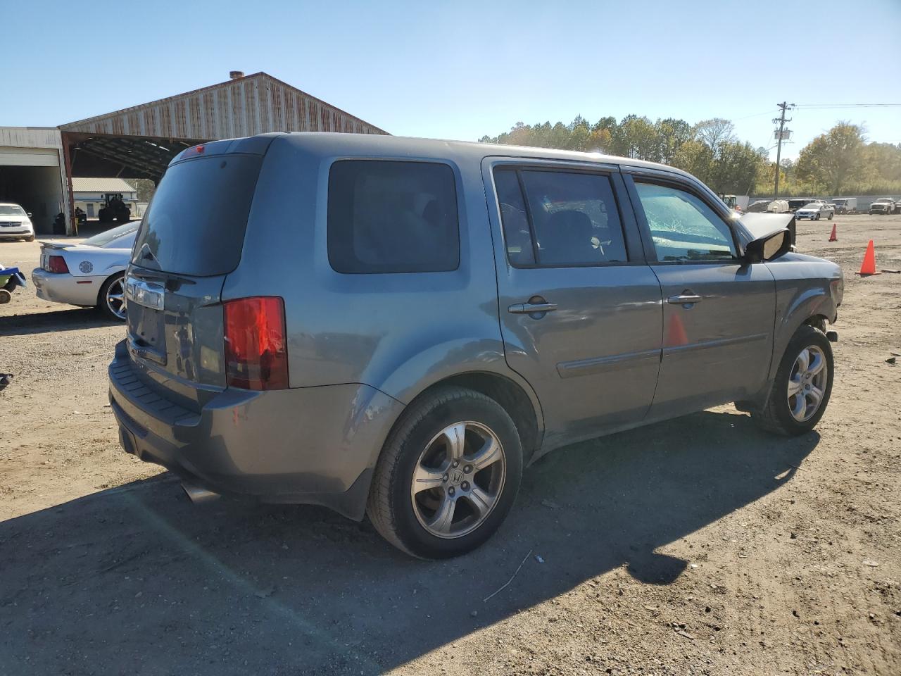 Изображение 3 2012 HONDA PILOT EXL 2012 с VIN 5FNYF3H57CB014356