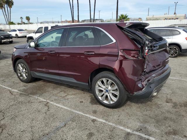 Image 2 of 2020 FORD EDGE TITANIUM 2020 with VIN 2FMPK3K98LBA13244