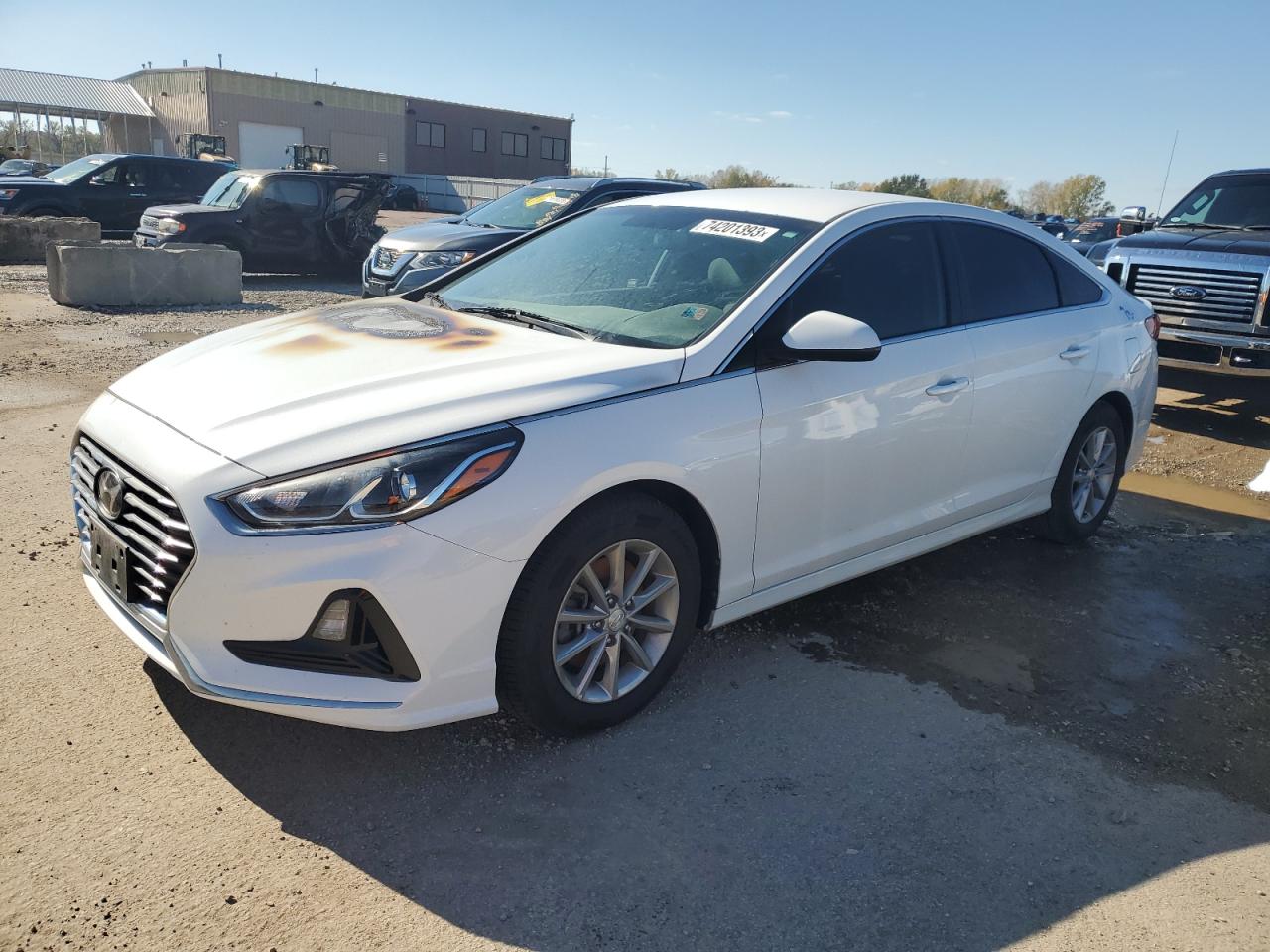 Изображение 1 2018 HYUNDAI SONATA SE 2018 с VIN 5NPE24AF3JH630075