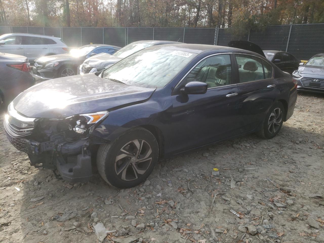 Image 1 of 2017 HONDA ACCORD LX 2017 with VIN 1HGCR2F36HA249460