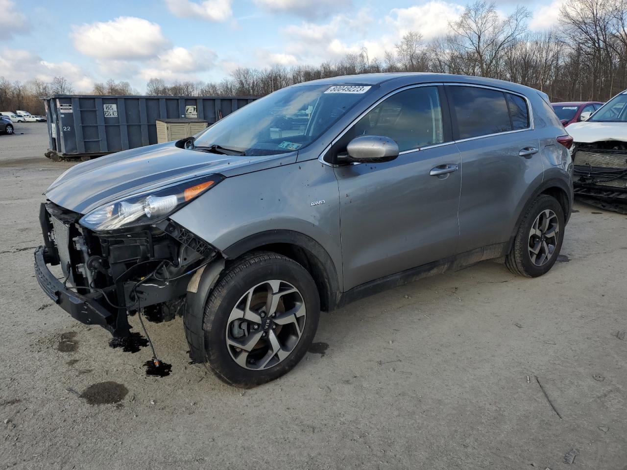 Изображение 1 2020 KIA SPORTAGE LX 2020 с VIN KNDPMCAC6L7731122