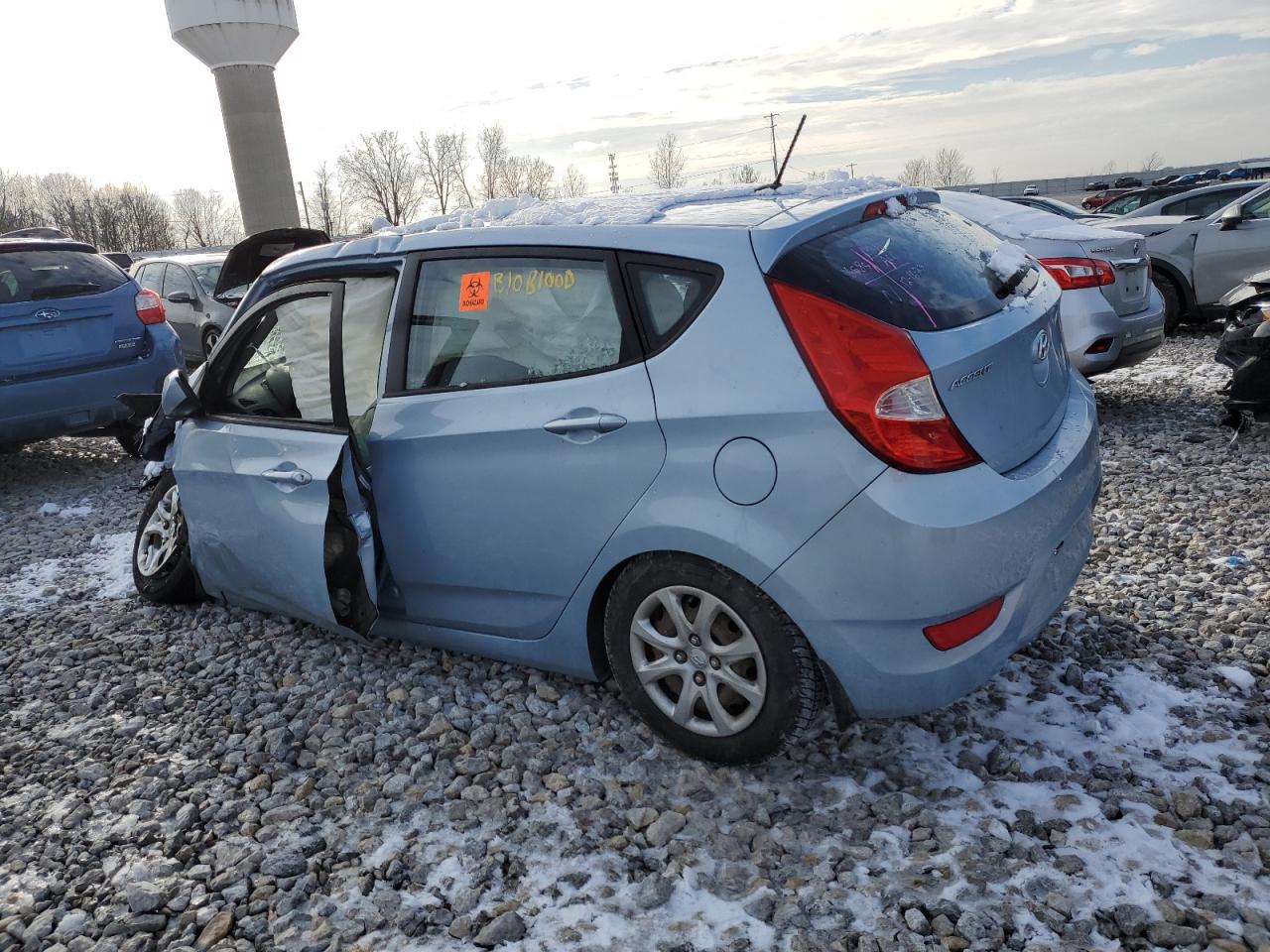 Image 2 of 2012 HYUNDAI ACCENT GLS 2012 with VIN KMHCT5AE7CU056585