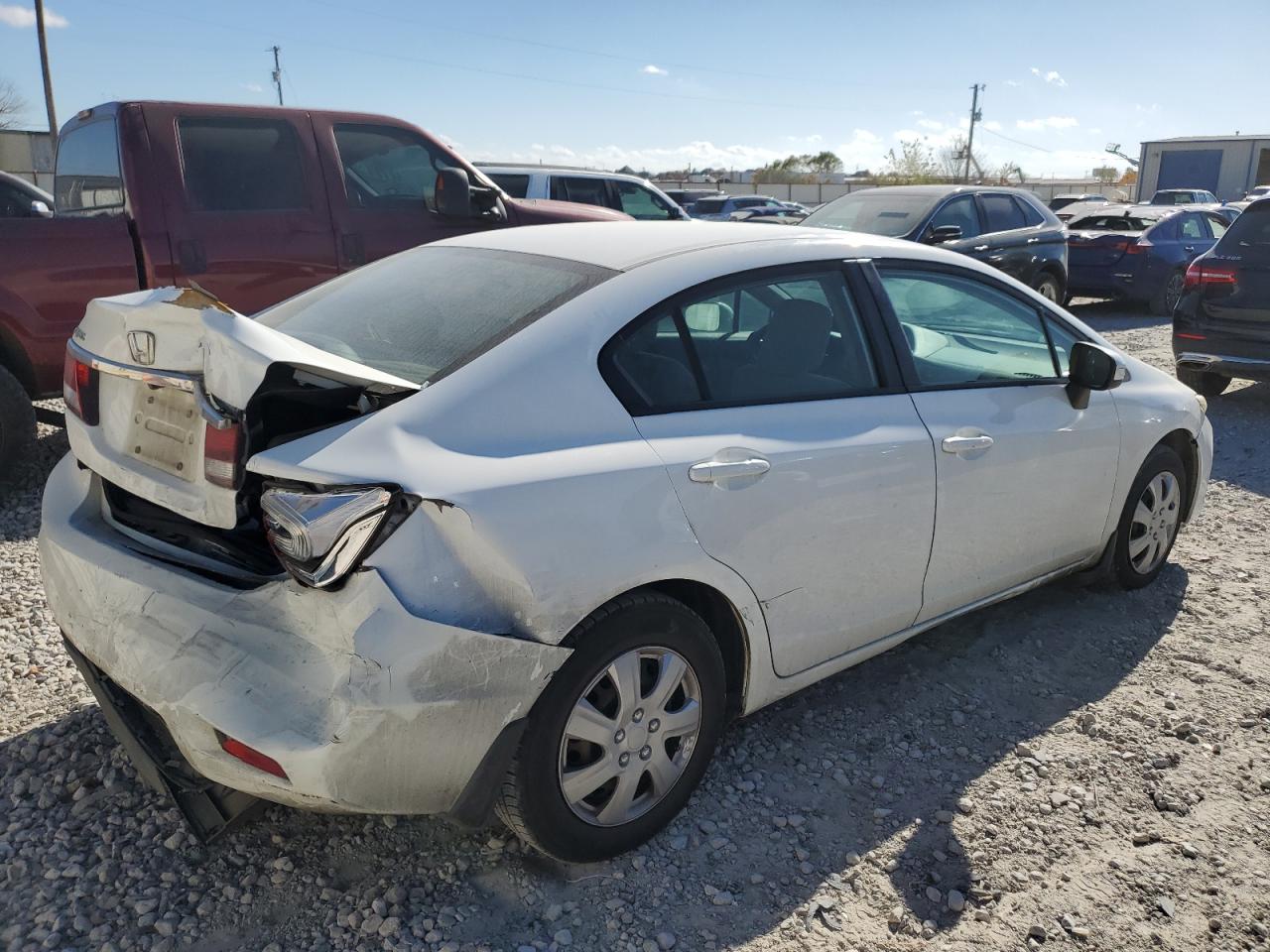 Obraz 3 z 2014 HONDA CIVIC LX 2014 z VIN 19XFB2F57EE041789