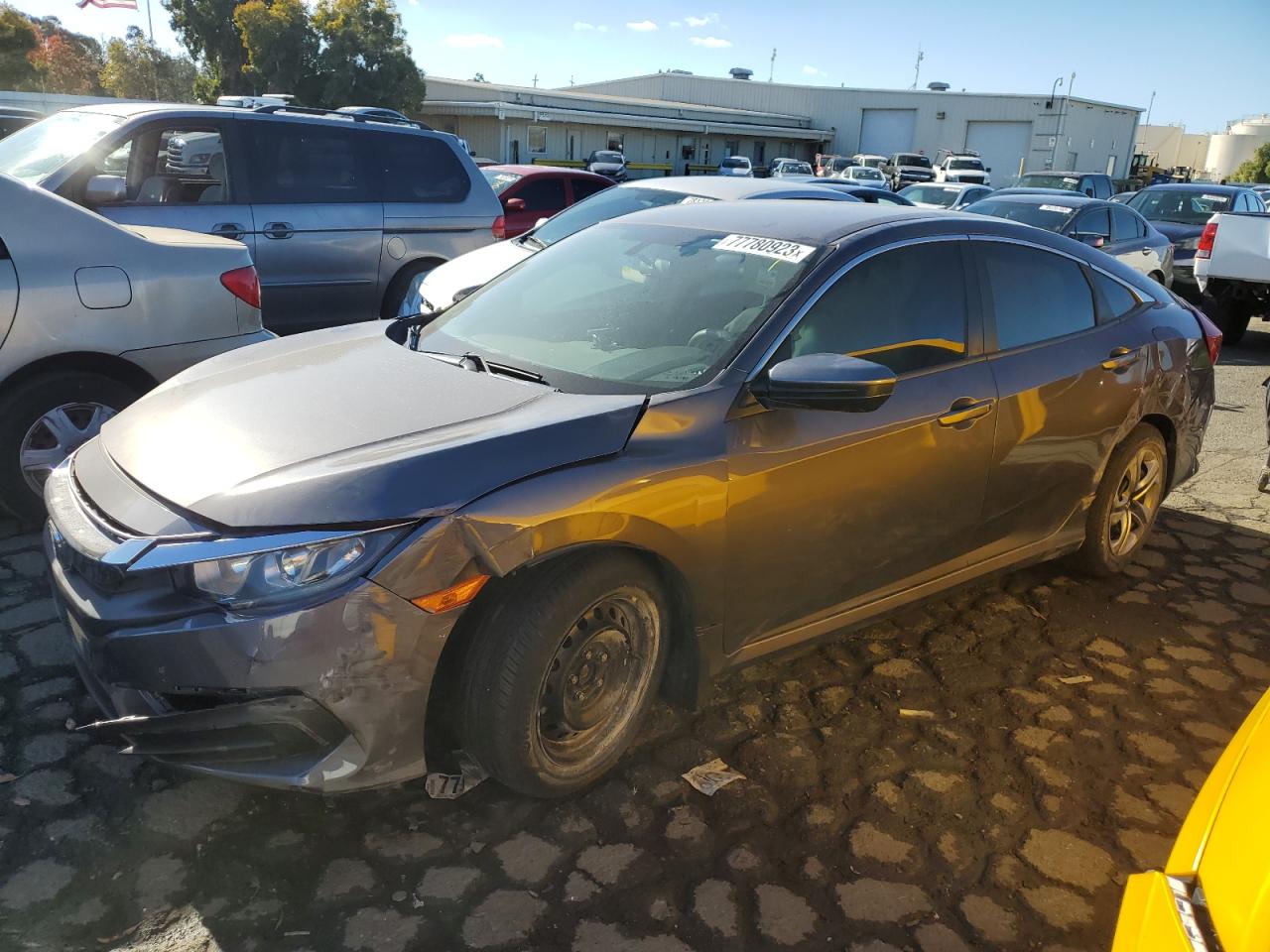 Image 1 of 2017 HONDA CIVIC LX 2017 with VIN 2HGFC2F52HH525523