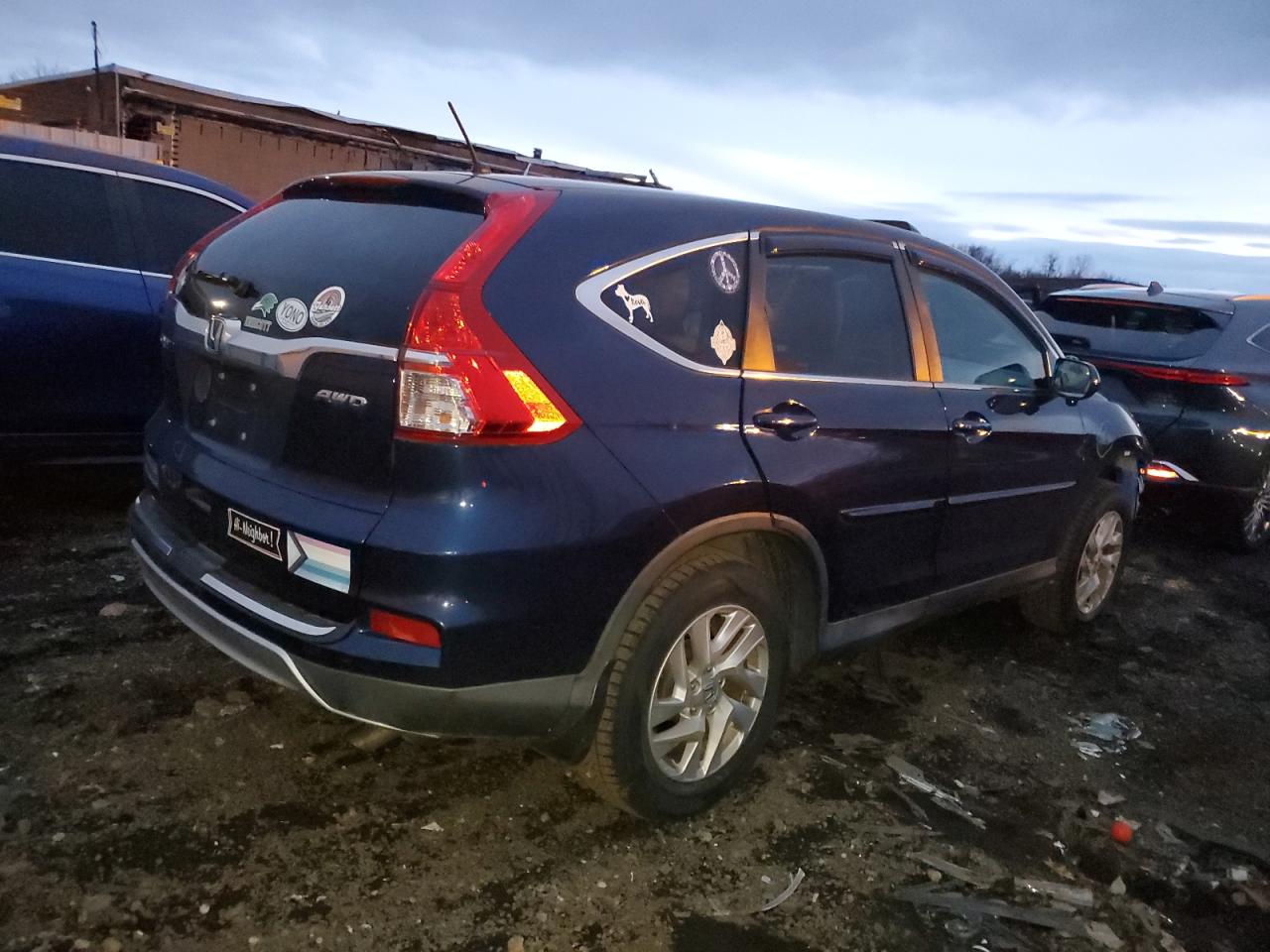 Image 3 of 2015 HONDA CR-V EX 2015 with VIN 2HKRM4H59FH603916