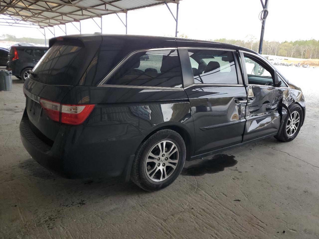 Image 3 of 2012 HONDA ODYSSEY EXL 2012 with VIN 5FNRL5H68CB045312