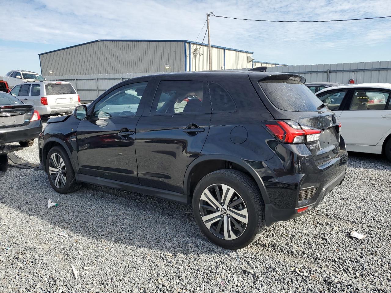 Image 2 of 2022 MITSUBISHI OUTLANDER SPORT ES 2022 with VIN JA4APUAU3NU021959