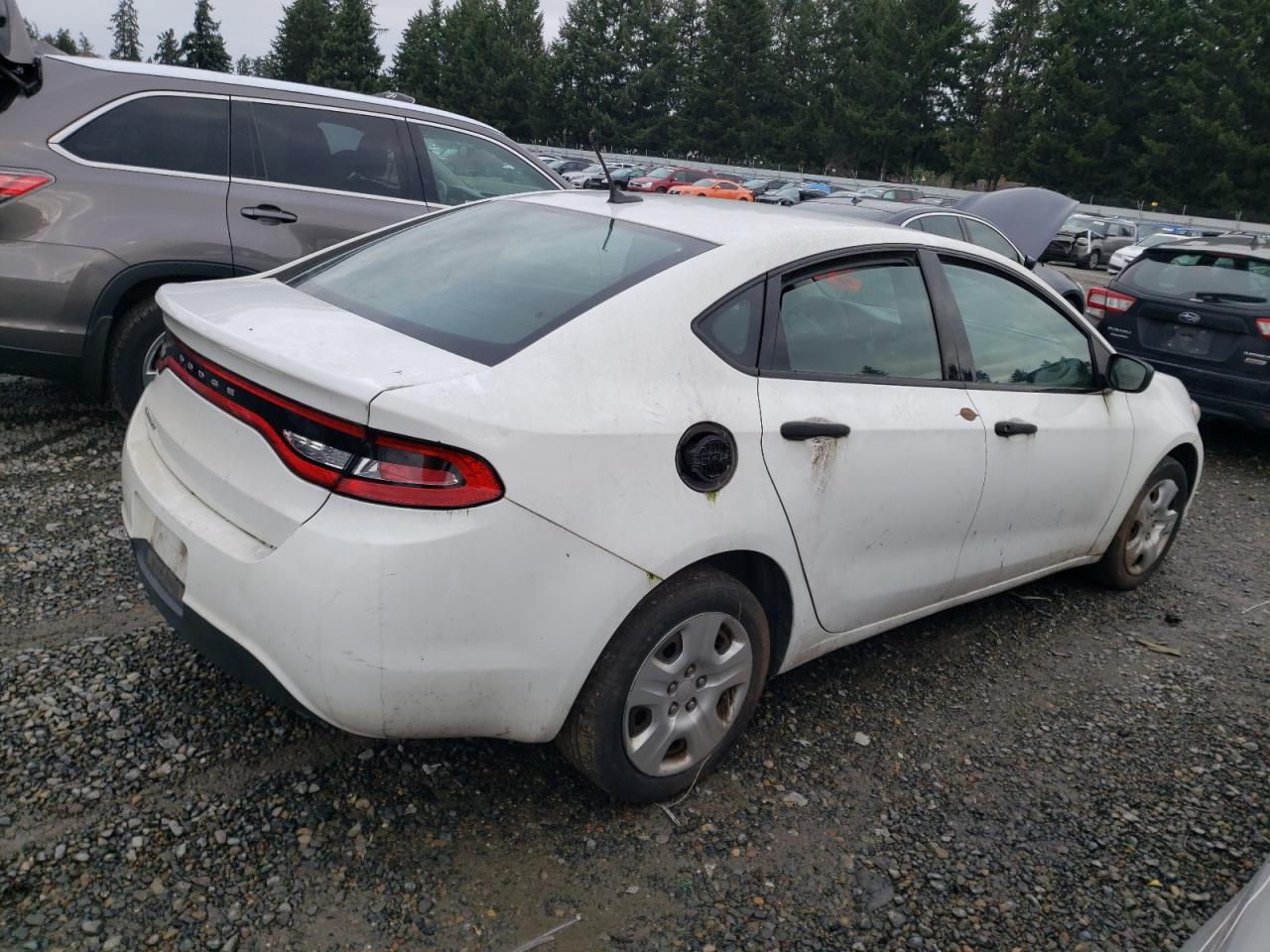 Image 3 of 2013 DODGE DART SE 2013 with VIN 1C3CDFAA4DD319769