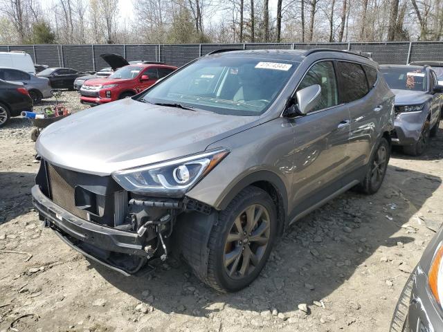 Image 1 of 2018 HYUNDAI SANTA FE SPORT  2018 with VIN 5XYZW4LA2JG524411