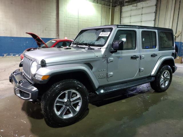 Image 1 of 2018 JEEP WRANGLER UNLIMITED SAHARA 2018 with VIN 1C4HJXEG2JW110030