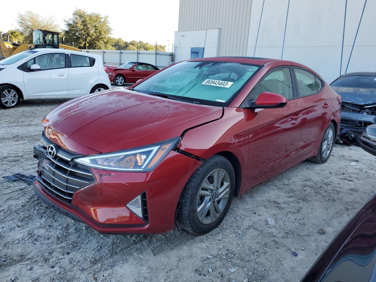 Изображение 1 2020 HYUNDAI ELANTRA SEL 2020 с VIN KMHD84LF4LU998194